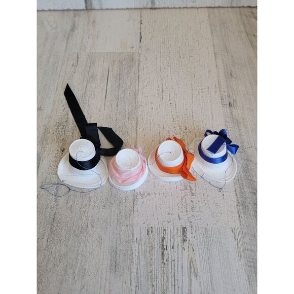 Mini Church Top Hat both variety set ornament Xmas - Picture 8 of 10